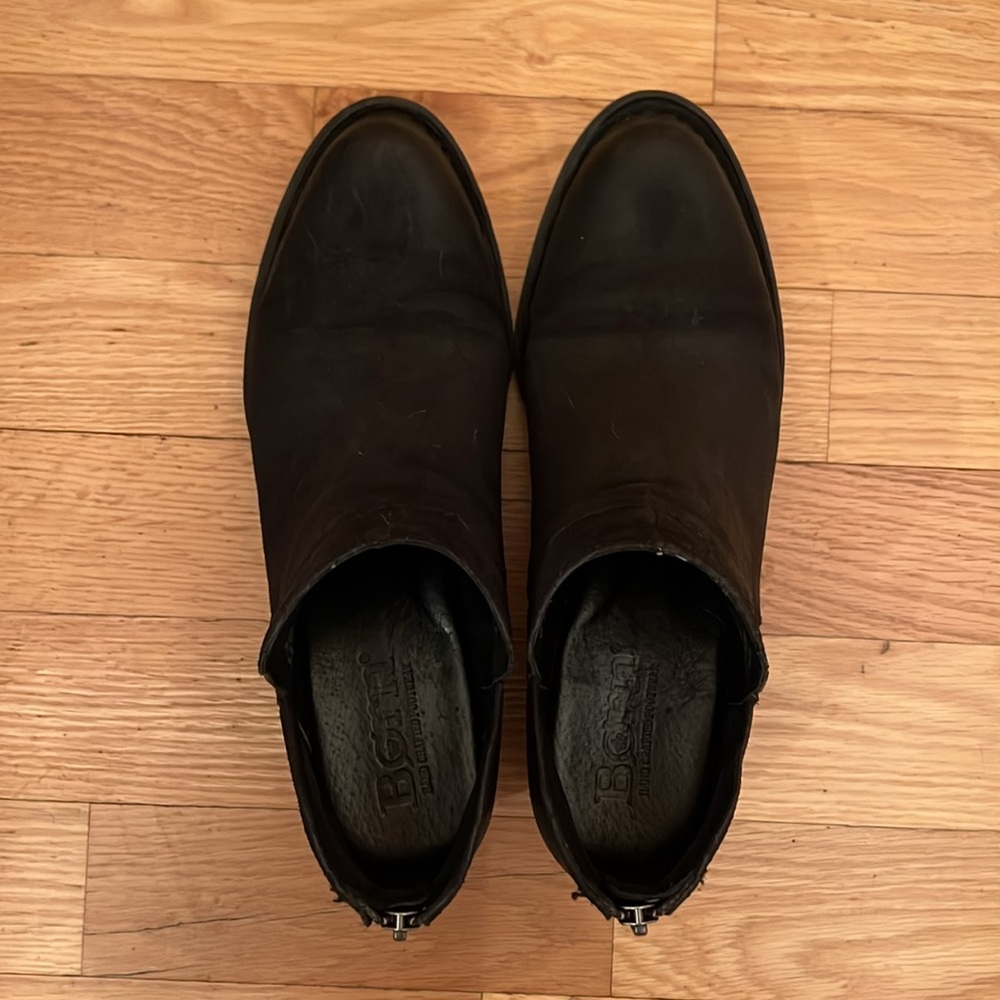 BORN Benna black ankle boots Size 8 - Picture 4 of 8
